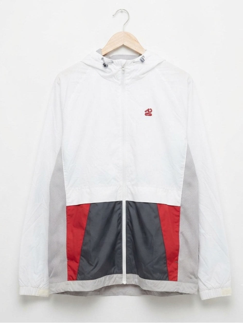 Nike White Jacket LARGE Vintage